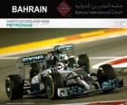 Чемпион Льюис Хэмилтон 2014 Бахрейна Гран при